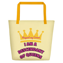 Load image into Gallery viewer, Queen Beach Bag