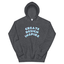 Cargar imagen en el visor de la galería, Create Design Inspire Unisex Hoodie