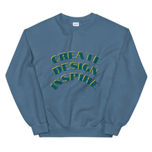 Cargar imagen en el visor de la galería, Create Design Inspire Unisex Sweatshirt