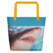 Load image into Gallery viewer, Shark Beach Bag