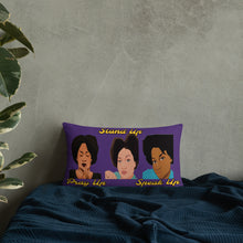 Load image into Gallery viewer, Pray Up-Stand Up-Speak Up Basic Pillow
