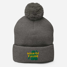 Load image into Gallery viewer, Man of Valor Pom-Pom Beanie