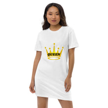 Cargar imagen en el visor de la galería, Crown Organic cotton t-shirt dress