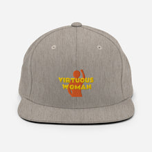 Load image into Gallery viewer, Virtuous Woman Snapback Hat