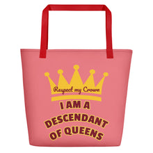 Load image into Gallery viewer, Queen Beach Bag
