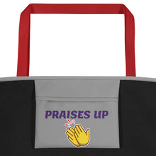 Load image into Gallery viewer, Praises Up Beach Bag