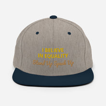 Load image into Gallery viewer, I Believe In Equality Snapback Hat