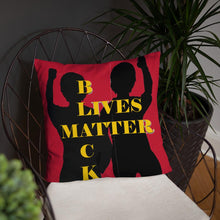Cargar imagen en el visor de la galería, Black Lives Matter Basic Pillow - Shannon Alicia LLC