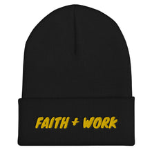 Cargar imagen en el visor de la galería, Faith + Work Cuffed Beanie