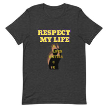 Cargar imagen en el visor de la galería, Respect My Life Short-Sleeve Unisex T-Shirt