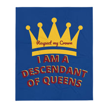 Load image into Gallery viewer, Queen Throw Blanket