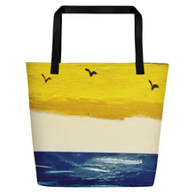 Load image into Gallery viewer, Art Beach Bag