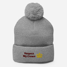 Load image into Gallery viewer, Queen Pom-Pom Beanie