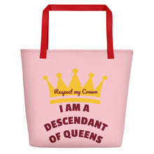 Load image into Gallery viewer, Queen Beach Bag
