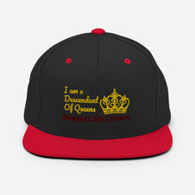Load image into Gallery viewer, Queen Snapback Hat