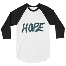 Cargar imagen en el visor de la galería, Hope 3/4 sleeve raglan shirt