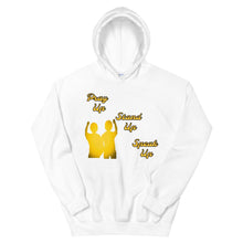 Load image into Gallery viewer, Pray Up-Stand Up-Speak Up Unisex Hoodie - Shannon Alicia LLC