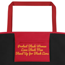 Load image into Gallery viewer, Black Lives Matter Beach Bag - Shannon Alicia LLC