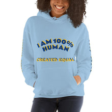 Load image into Gallery viewer, 100% Human Unisex Hoodie - Shannon Alicia LLC