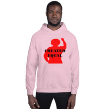 Load image into Gallery viewer, Created Equal Unisex Hoodie