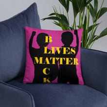 Load image into Gallery viewer, Black Lives Matter Basic Pillow