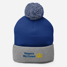 Load image into Gallery viewer, Queen Pom-Pom Beanie