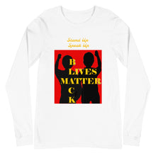 Load image into Gallery viewer, Black Lives Matter Unisex Long Sleeve Tee