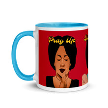 Load image into Gallery viewer, Pray Up-Stand Up-Speak Up Mug with Color Inside