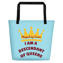 Load image into Gallery viewer, Queen Beach Bag