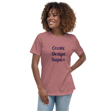 Load image into Gallery viewer, Create Design Inspire - Relaxed T-Shirt