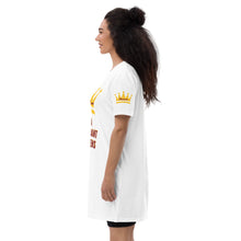 Cargar imagen en el visor de la galería, Queen Organic cotton t-shirt dress