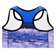 Load image into Gallery viewer, Blue Ocean Padded Sports Bra