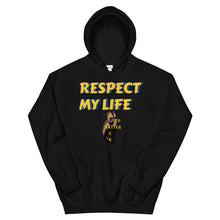 Load image into Gallery viewer, Respect My Life Unisex Hoodie