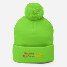 Load image into Gallery viewer, Queen Pom-Pom Beanie