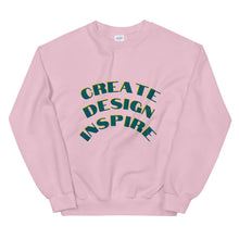 Cargar imagen en el visor de la galería, Create Design Inspire Unisex Sweatshirt