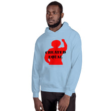 Load image into Gallery viewer, Created Equal Unisex Hoodie
