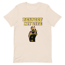 Cargar imagen en el visor de la galería, Respect My Life Short-Sleeve Unisex T-Shirt