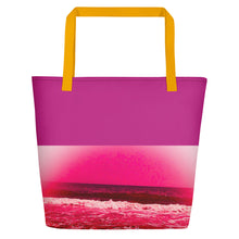 Load image into Gallery viewer, Pink Ocean Beach Bag
