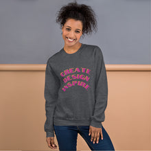 Cargar imagen en el visor de la galería, Create Design Inspire Unisex Sweatshirt