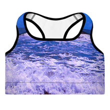 Load image into Gallery viewer, Blue Ocean Padded Sports Bra