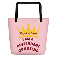 Load image into Gallery viewer, Queen Beach Bag