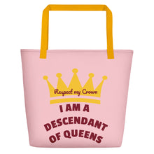 Load image into Gallery viewer, Queen Beach Bag