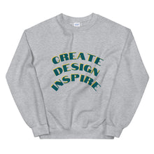 Cargar imagen en el visor de la galería, Create Design Inspire Unisex Sweatshirt