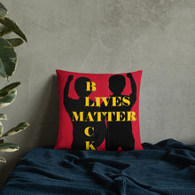 Cargar imagen en el visor de la galería, Black Lives Matter Basic Pillow - Shannon Alicia LLC