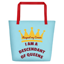 Load image into Gallery viewer, Queen Beach Bag