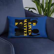 Cargar imagen en el visor de la galería, Black Lives Matter Basic Pillow - Shannon Alicia LLC