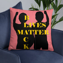 Load image into Gallery viewer, Black Lives Matter Basic Pillow
