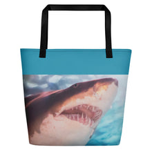 Load image into Gallery viewer, Shark Beach Bag