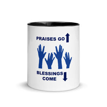 Load image into Gallery viewer, Praises Up Mug with Color Inside