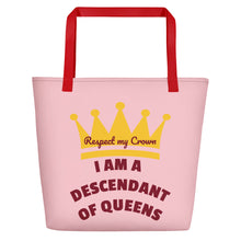 Load image into Gallery viewer, Queen Beach Bag